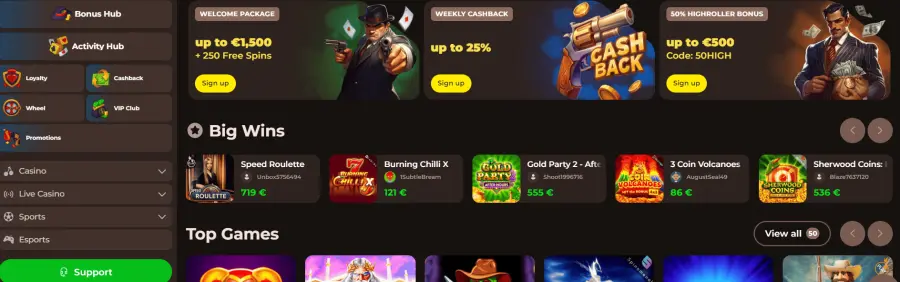Roulettino casino